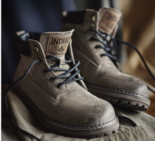 Madden cargo boots, men's shoes, spring, American vintage leather, high-end brown, casual and versatile casual boots