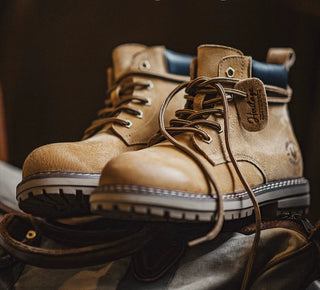 Madden American hunting rhubarb boots, British style retro mid-gang Martin spring men's boots, motorcycle cargo sneakers, boots