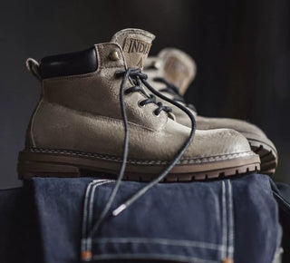 Madden cargo boots, men's shoes, spring, American vintage leather, high-end brown, casual and versatile casual boots