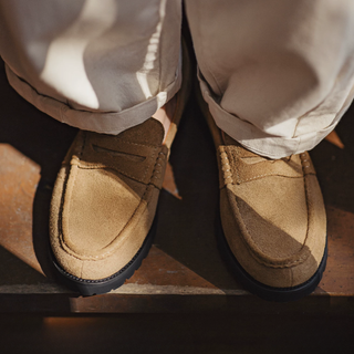 Madden Penny Loafers, High-End Casual Leather Suede One-Foot Men's Shoes 2026