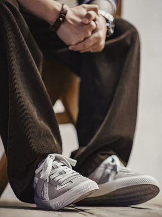 Men's Madden Grey Shadow German Trainer Sneakers Spring New Retro Tie-Dye Canvas Flat-Soled Casual Versatile Forrest Gump Shoes