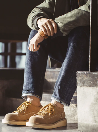 Madden sneakers for men, 2026 new trend cargo shoes, versatile American retro casual shoes, short face, back hair, and big head