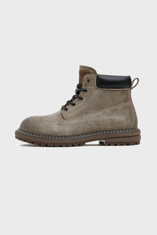Madden cargo boots, men's shoes, spring, American vintage leather, high-end brown, casual and versatile casual boots