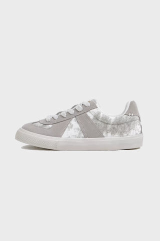Men's Madden Grey Shadow German Trainer Sneakers Spring New Retro Tie-Dye Canvas Flat-Soled Casual Versatile Forrest Gump Shoes